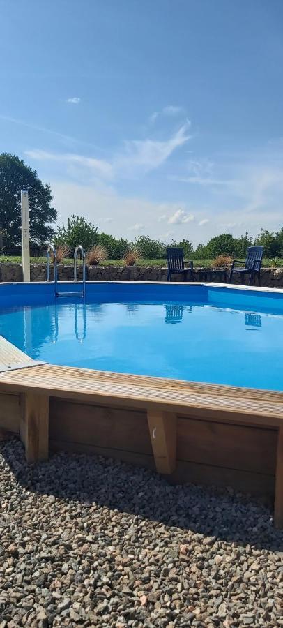 Sharecroppers Cottage With Swimming Pool Pageas Exterior photo